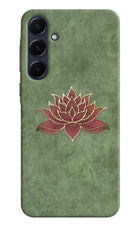 Lotus Grace Samsung A35 5G Back Cover