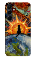 Sunrise Beyond Samsung A35 5G Hard Case Back Cover by Casekaro