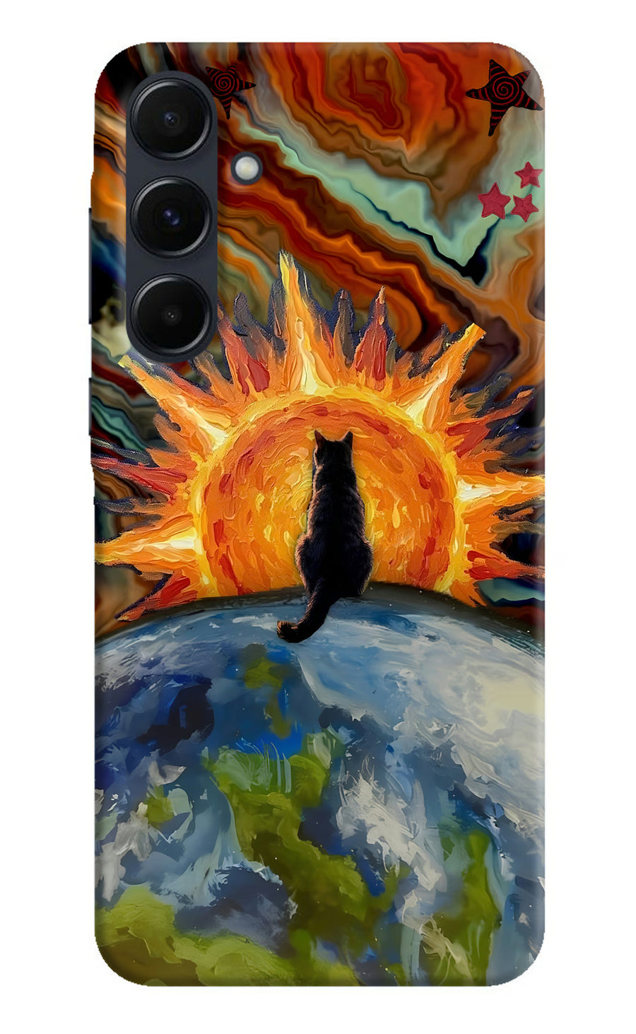 Sunrise Beyond Samsung A35 5G Back Cover, Hard case