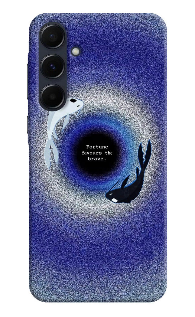 Dark Koi Samsung A35 5G Hard Case Back Cover by Casekaro