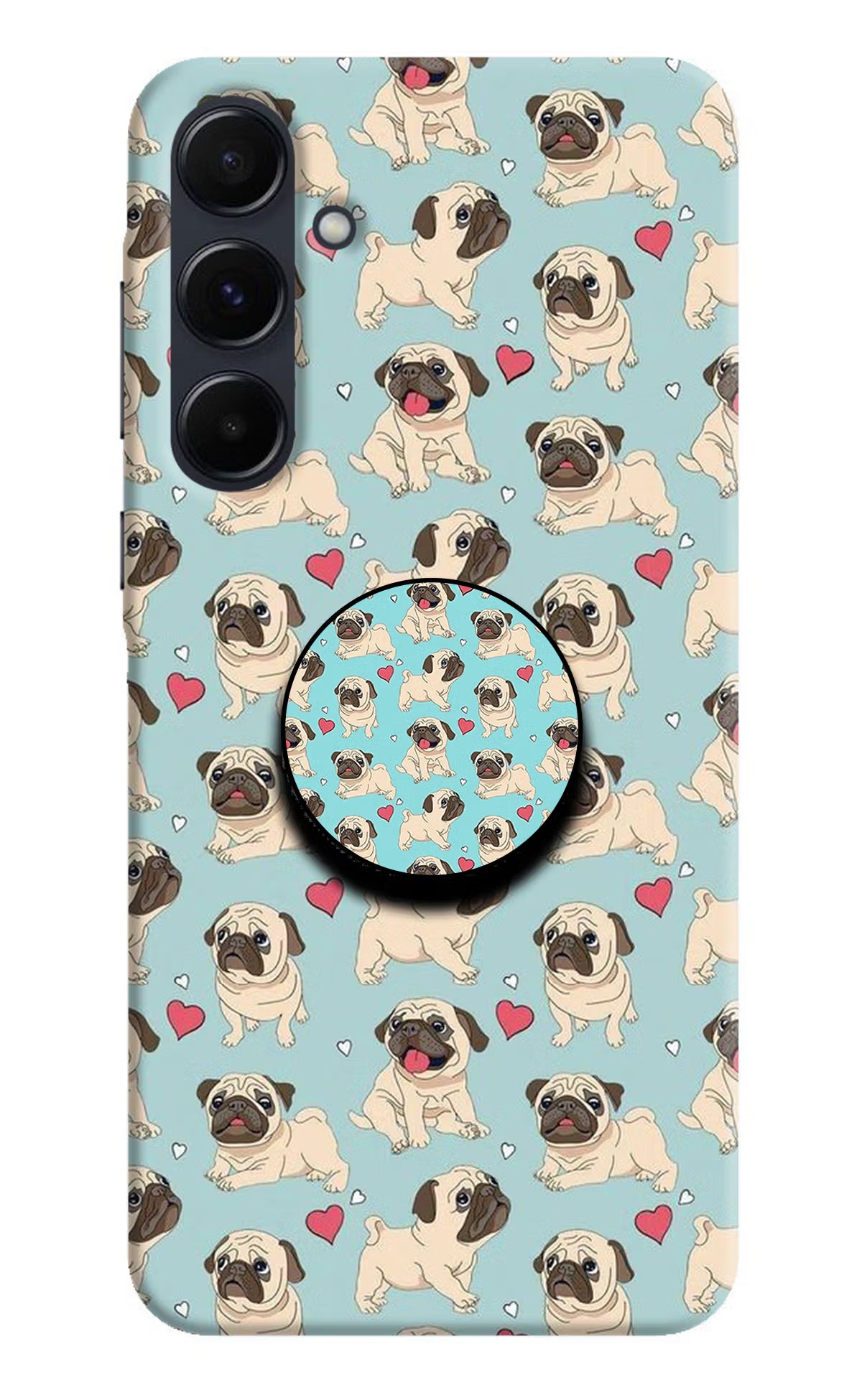 Pug Dog Samsung A35 5G Pop Case by Casekaro