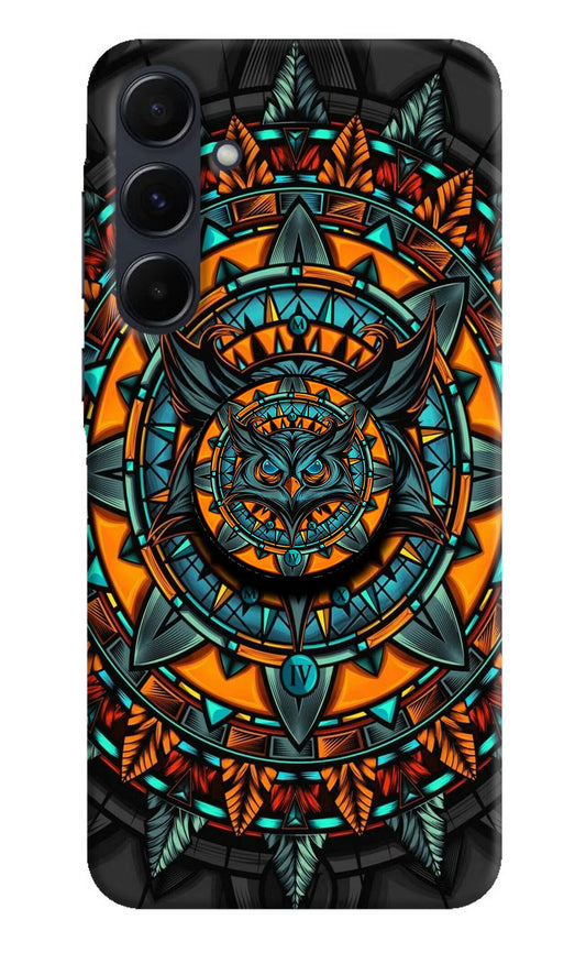 Angry Owl Samsung A35 5G Pop Case by Casekaro