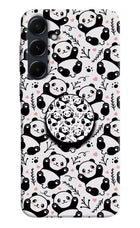 Cute Panda Samsung A35 5G Pop Case by Casekaro