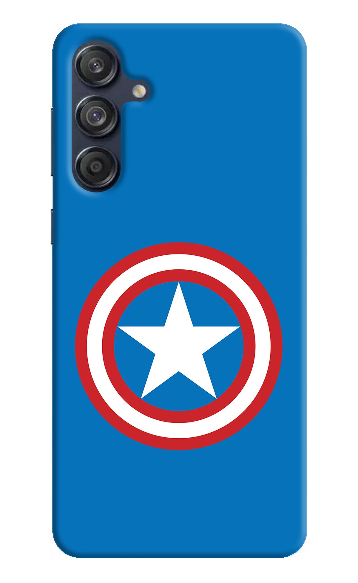 Captain America Logo Samsung M55 5G Back Cover