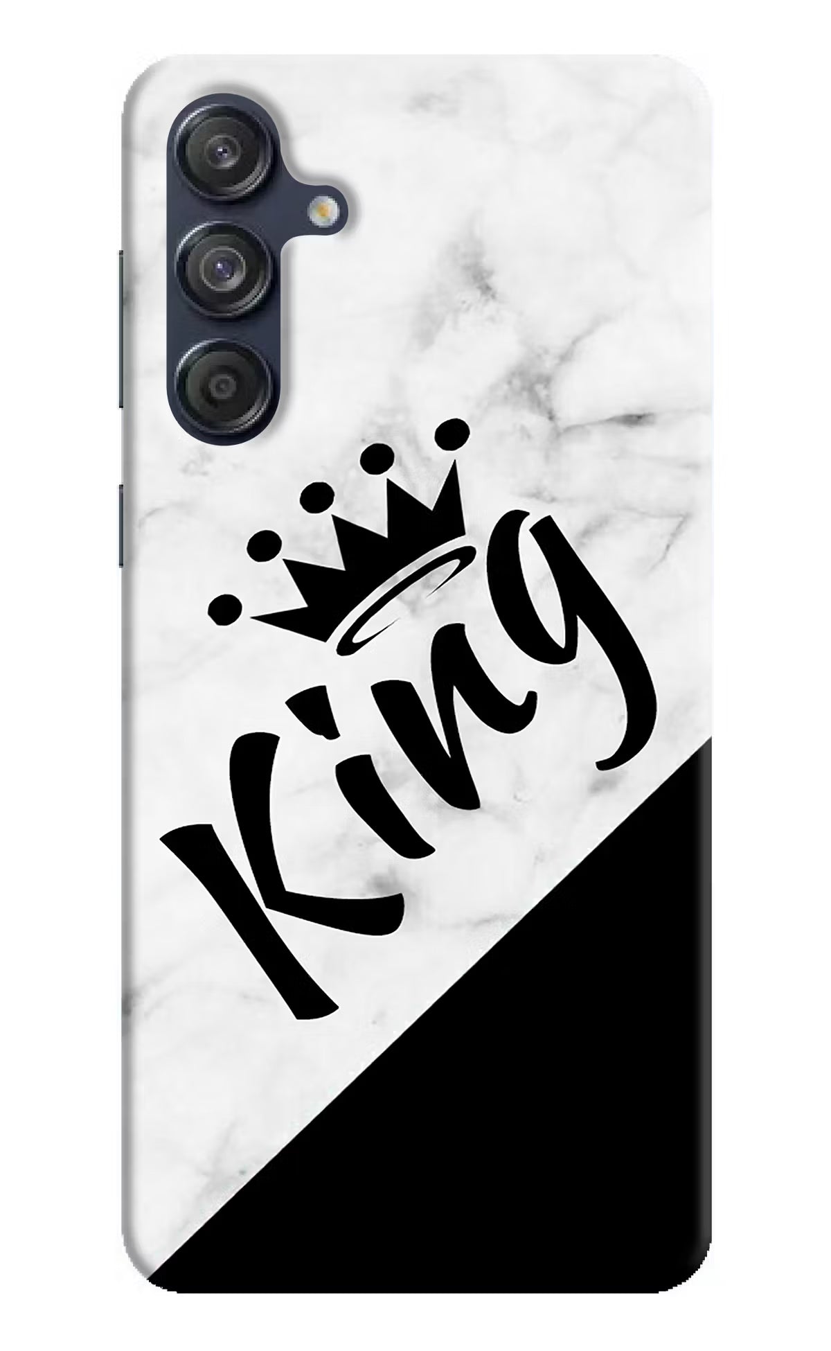 King Samsung M55 5G Hard Case Back Cover by Casekaro