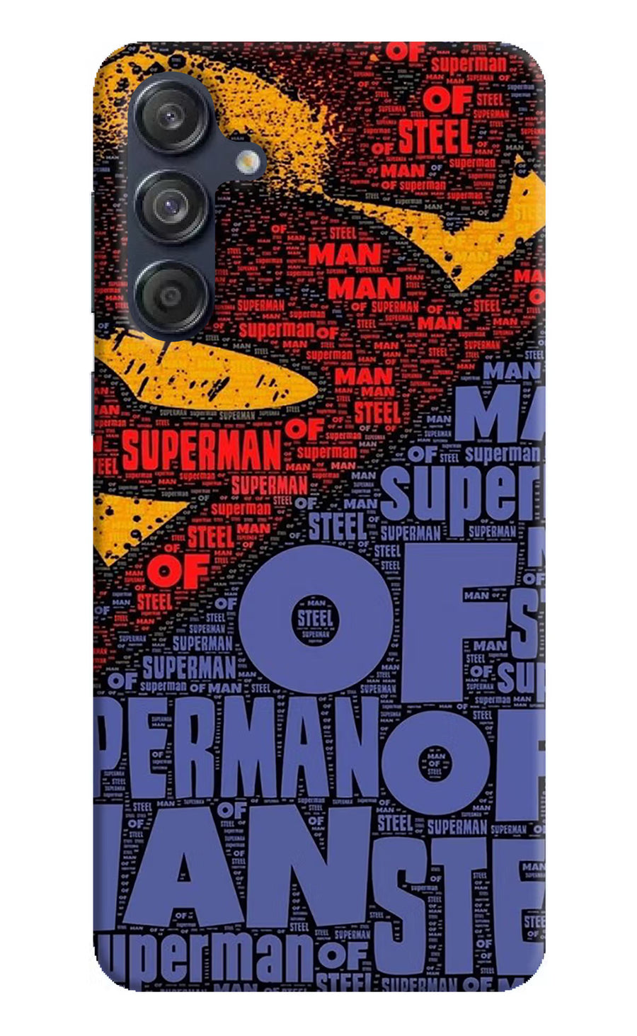 Superman Samsung M55 5G Back Cover, Hard case