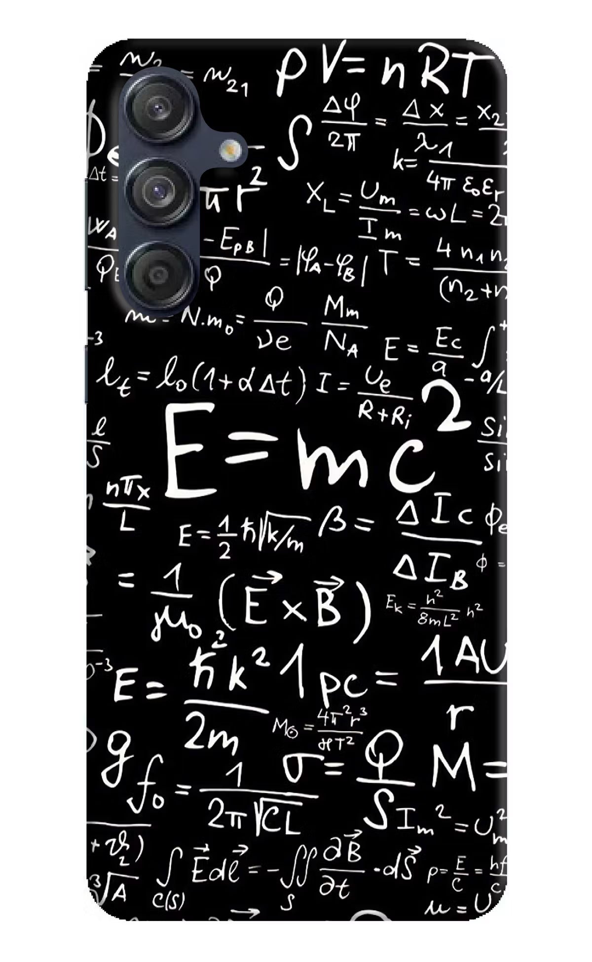Physics Formula Samsung M55 5G Hard Case Back Cover by Casekaro