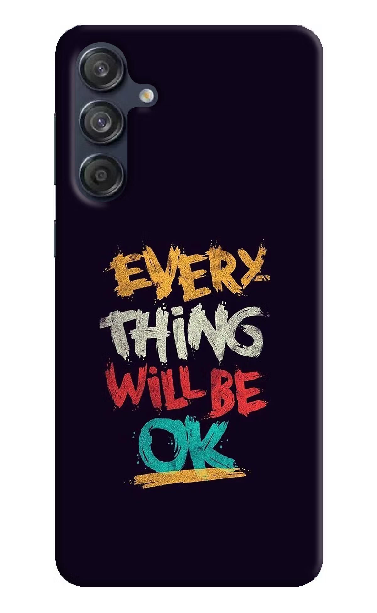 Everything Will Be Ok Samsung M55 5G Hard Case Back Cover by Casekaro