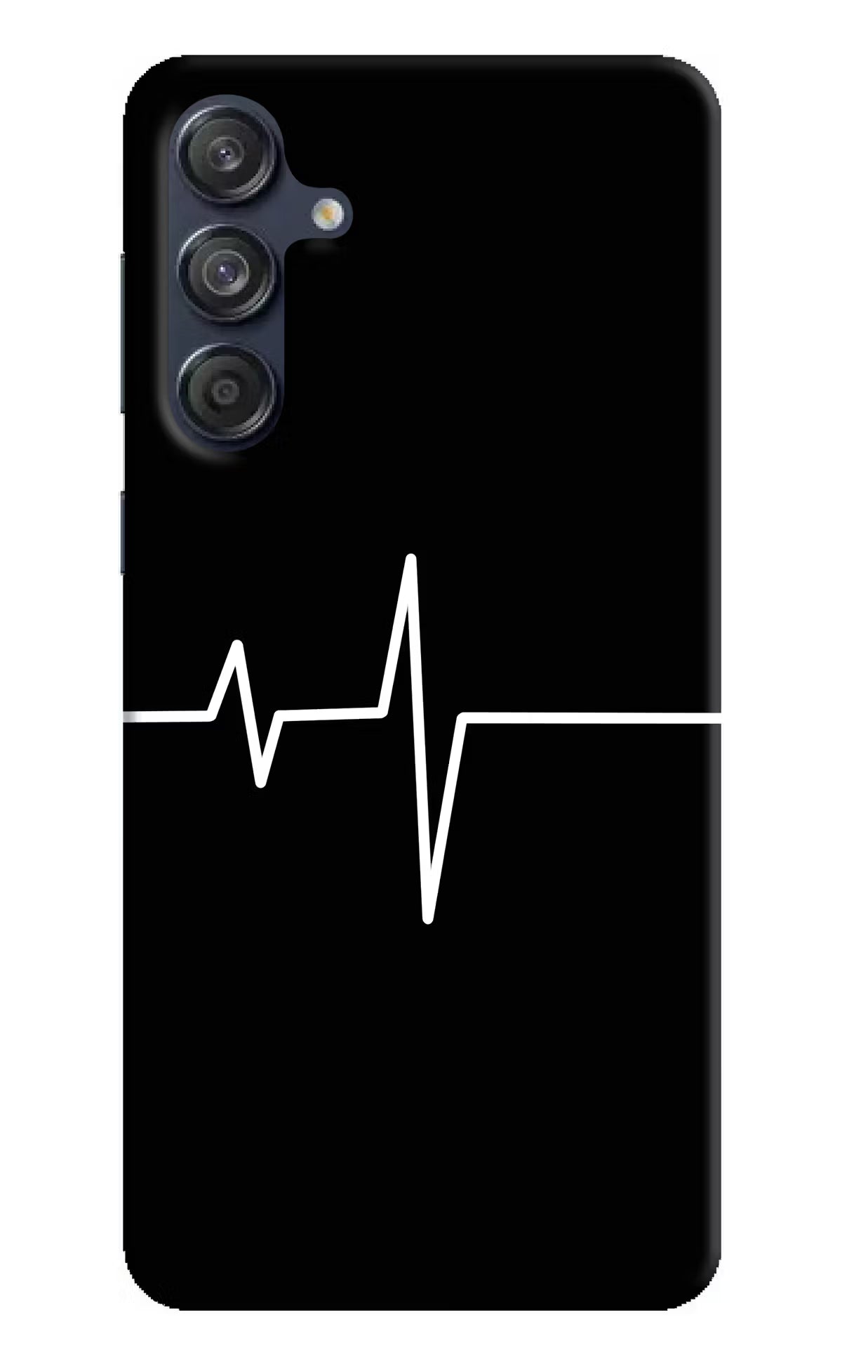 Heart Beats Samsung M55 5G Hard Case Back Cover by Casekaro