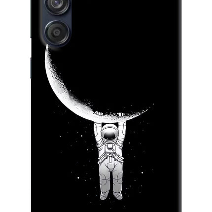 Moon Space Samsung M55 5G Hard Case Back Cover by Casekaro