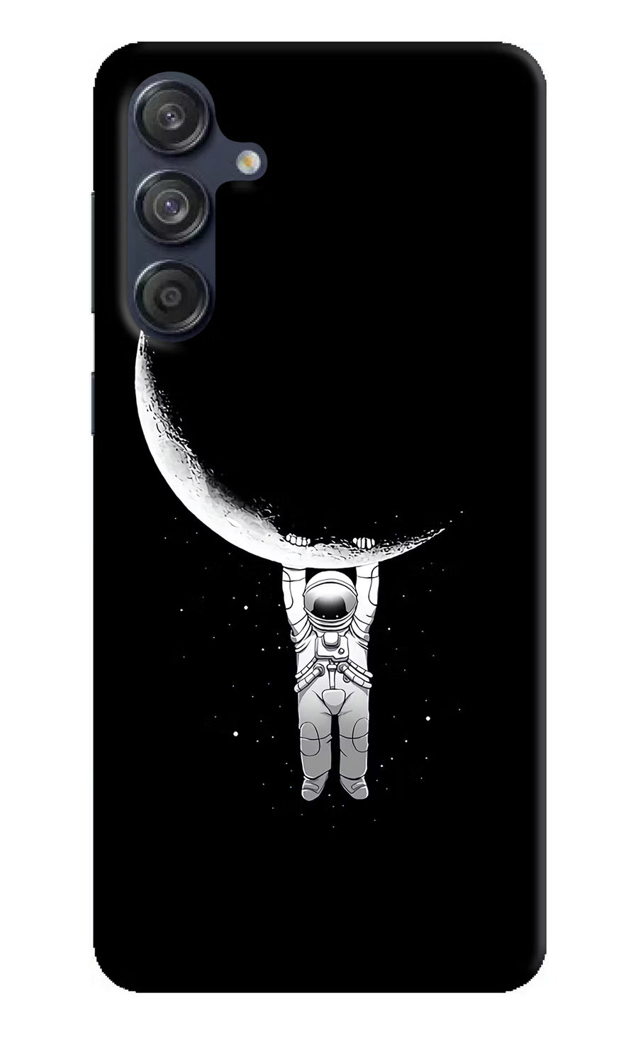 Moon Space Samsung M55 5G Back Cover, Hard case