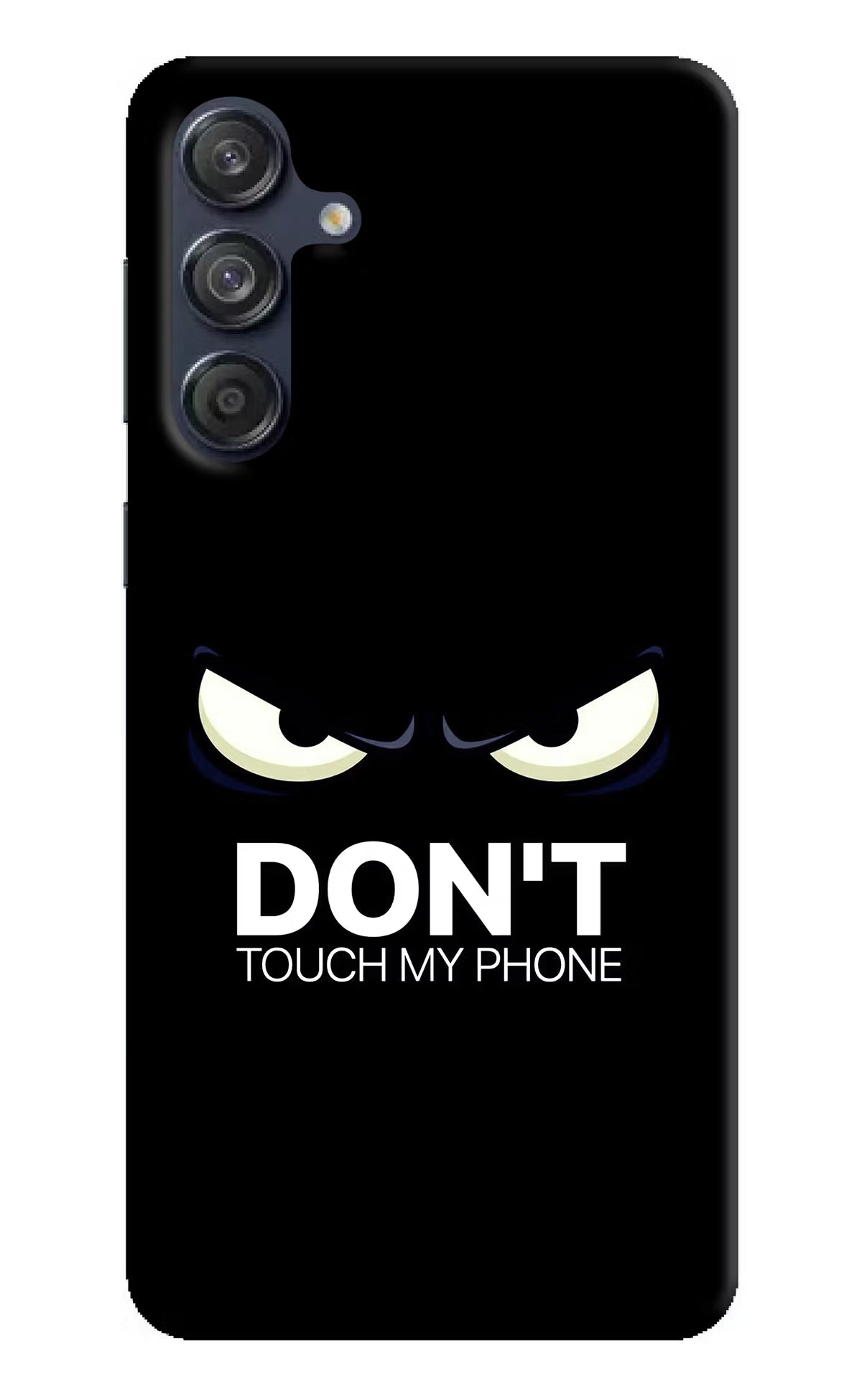 Don'T Touch My Phone Samsung M55 5G Hard Case Back Cover by Casekaro