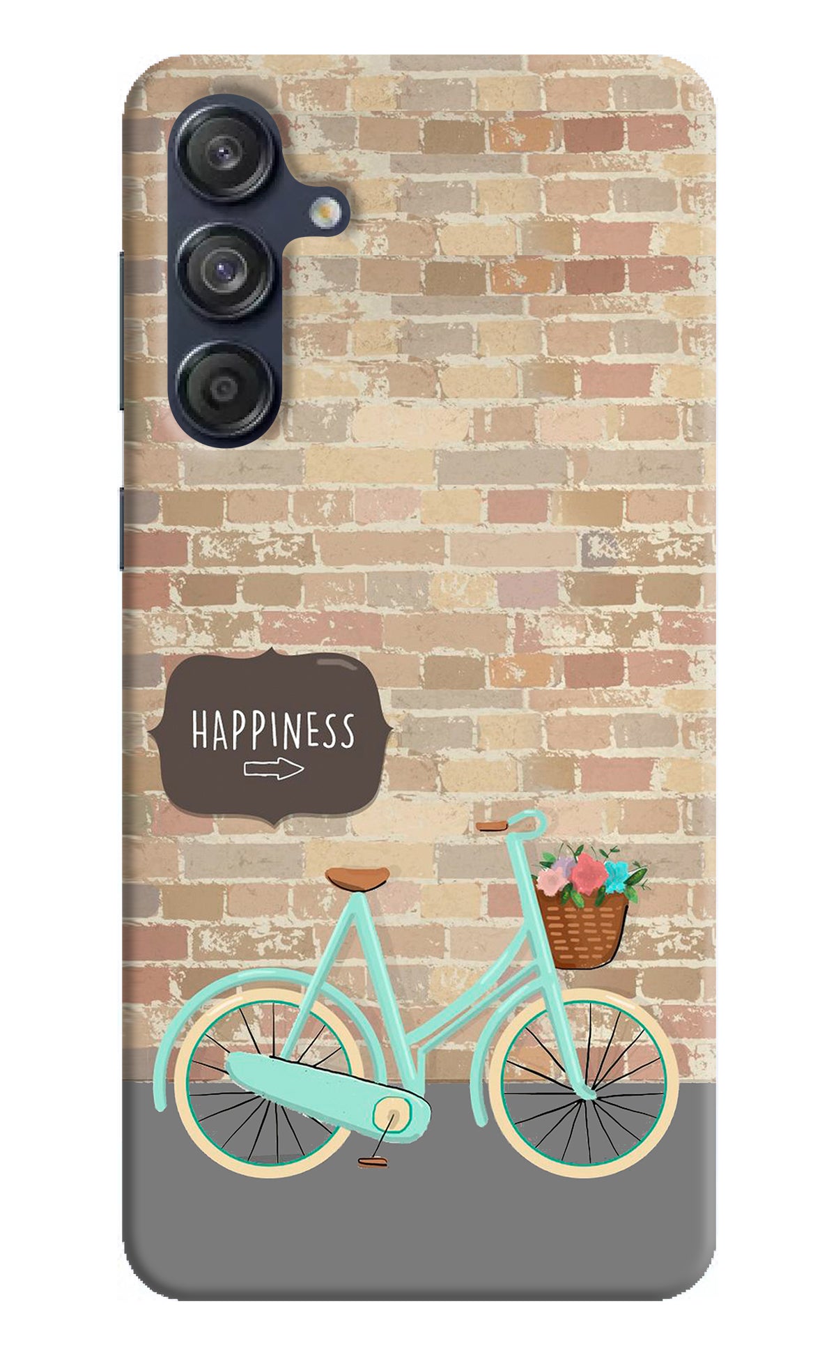 Happiness Artwork Samsung M55 5G Back Cover