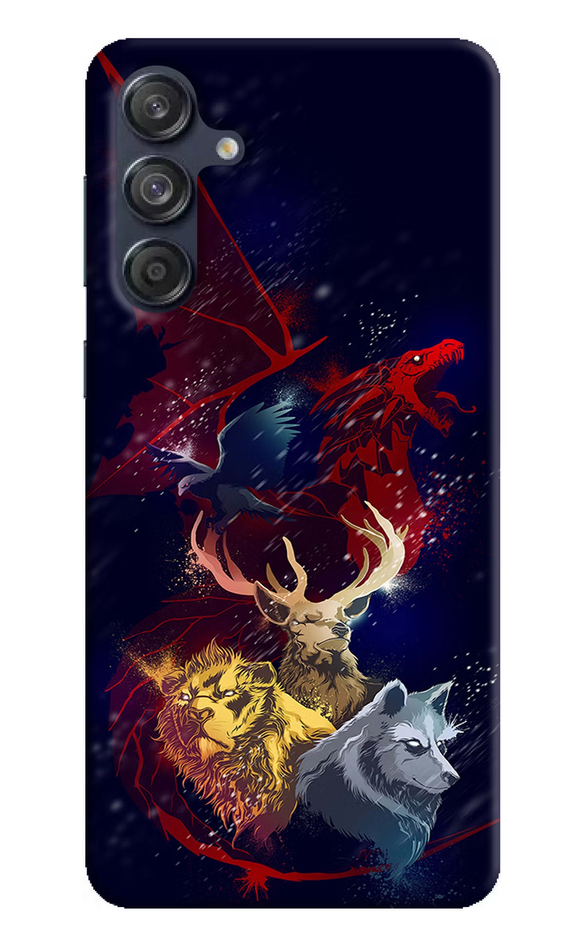 Game Of Thrones Samsung M55 5G Hard Case Back Cover by Casekaro
