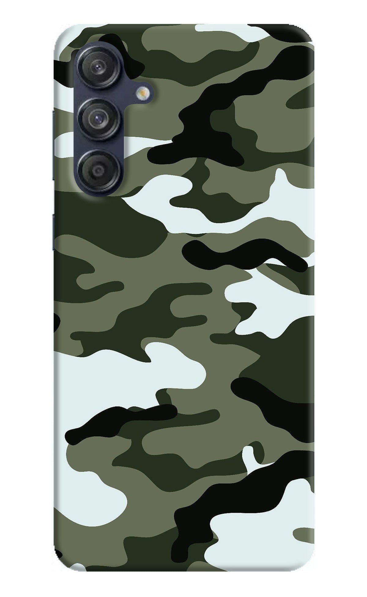 Camouflage Samsung M55 5G Back Cover