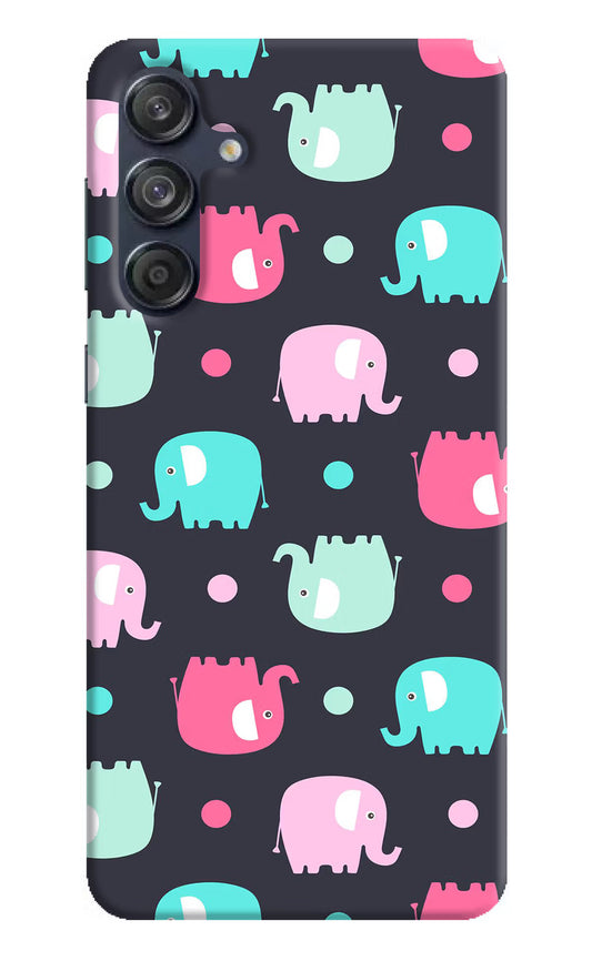 Elephants Samsung M55 5G Hard Case Back Cover by Casekaro