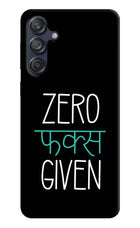 Zero Fucks Given Samsung M55 5G Hard Case Back Cover by Casekaro