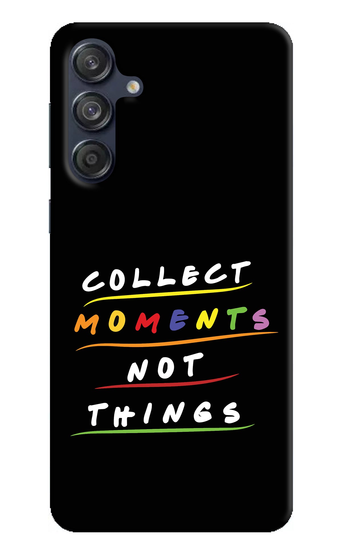 Collect Moments Not Things Samsung M55 5G Back Cover