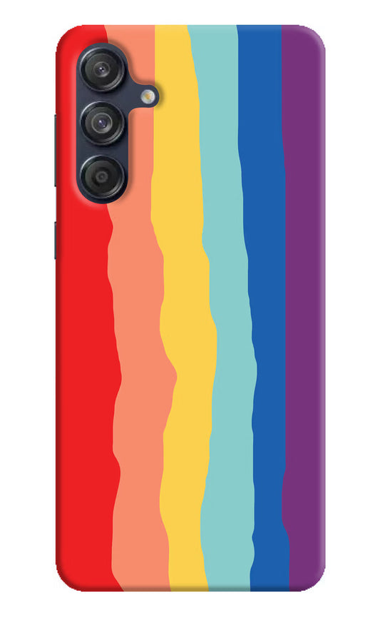 Rainbow Samsung M55 5G Hard Case Back Cover by Casekaro