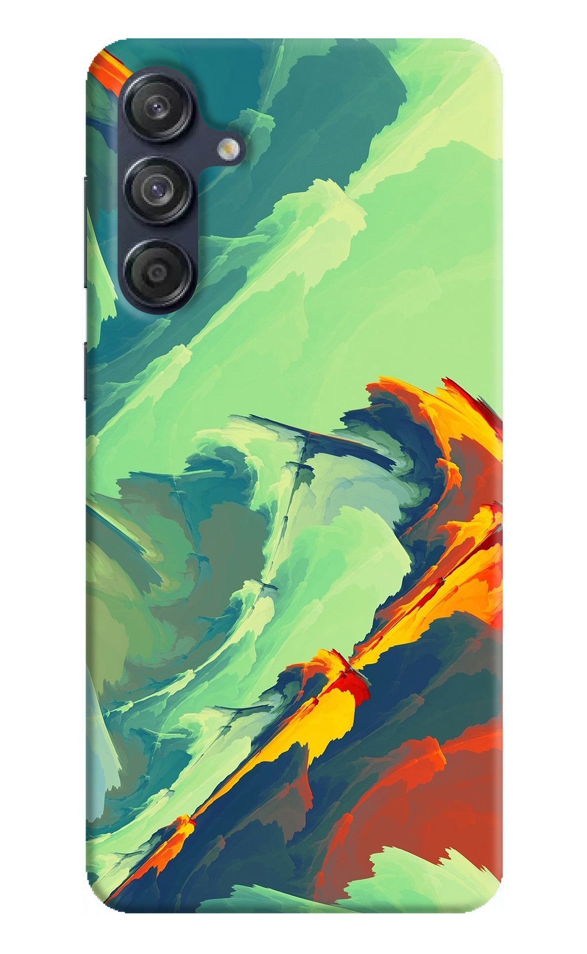 Paint Art Samsung M55 5G Back Cover