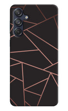 Geometric Pattern Samsung M55 5G Hard Case Back Cover by Casekaro