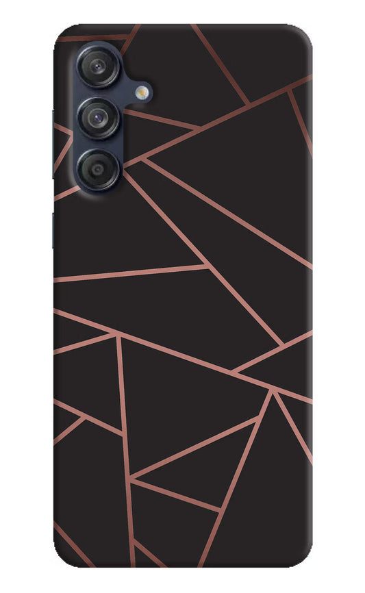 Geometric Pattern Samsung M55 5G Hard Case Back Cover by Casekaro