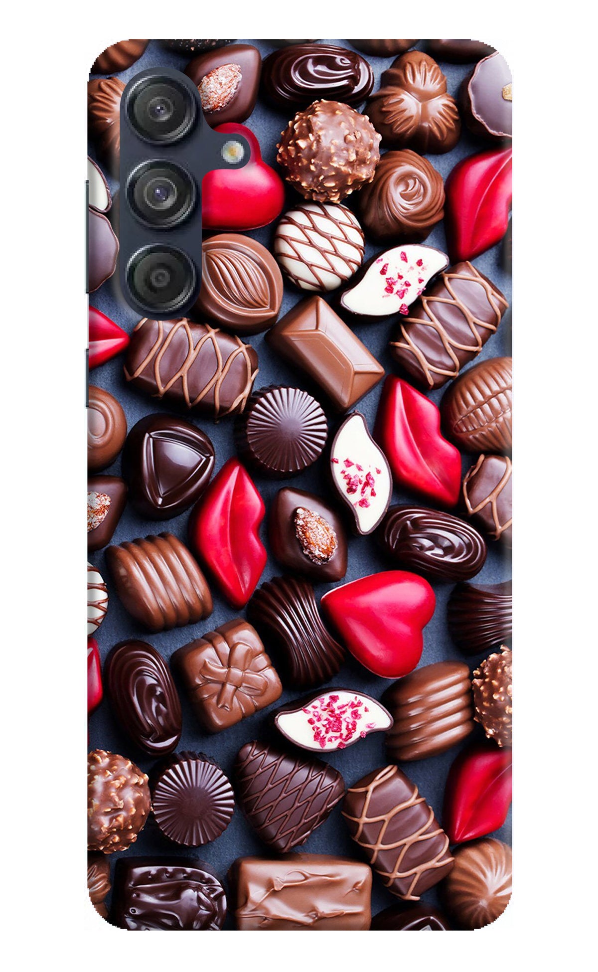 Chocolates Samsung M55 5G Back Cover