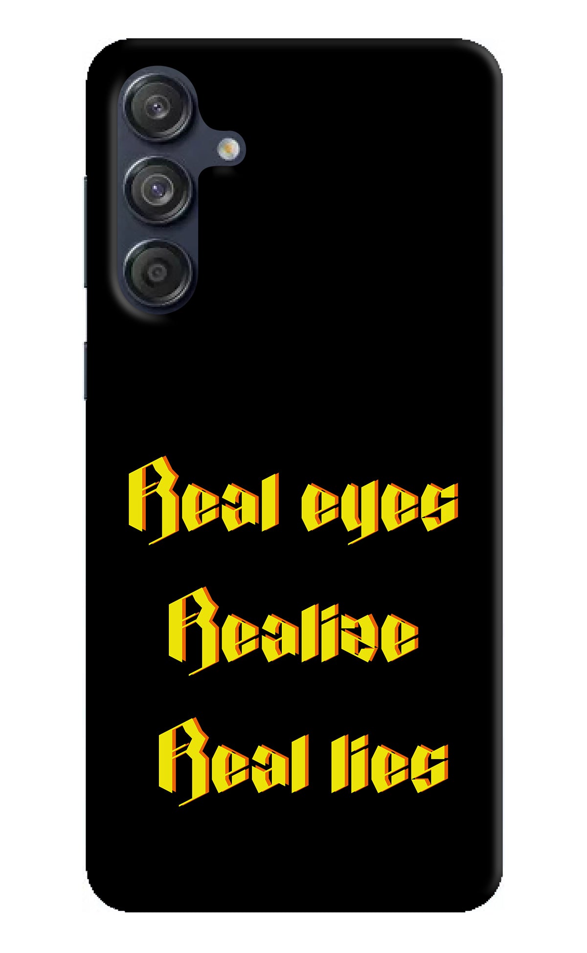 Real Eyes Realize Real Lies Samsung M55 5G Back Cover