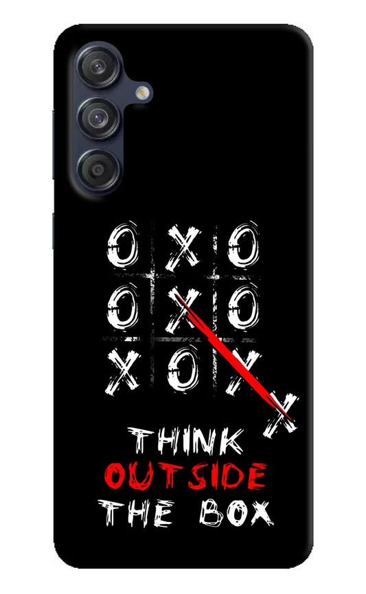 Think out of the BOX Samsung M55 5G Hard Case Back Cover by Casekaro