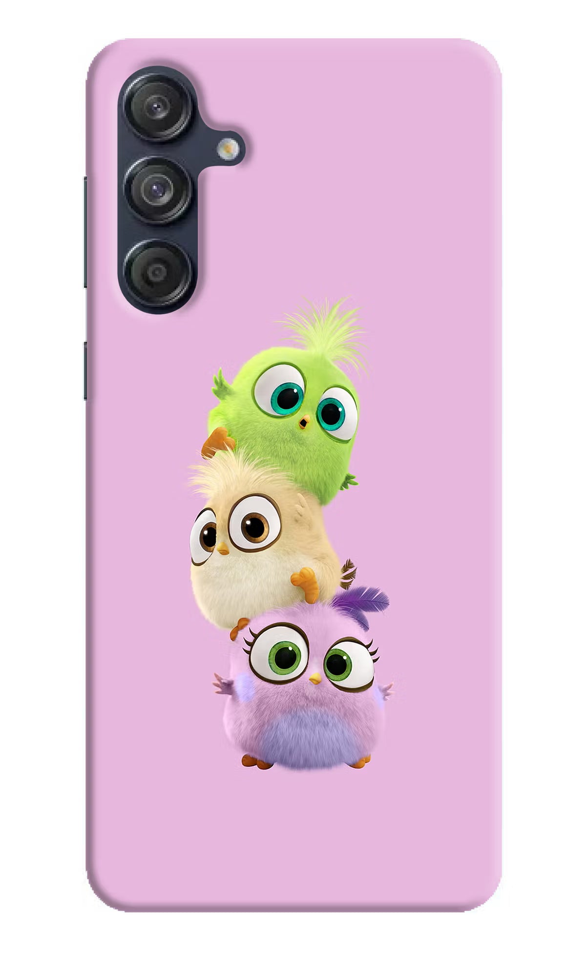 Cute Little Birds Samsung M55 5G Hard Case Back Cover by Casekaro