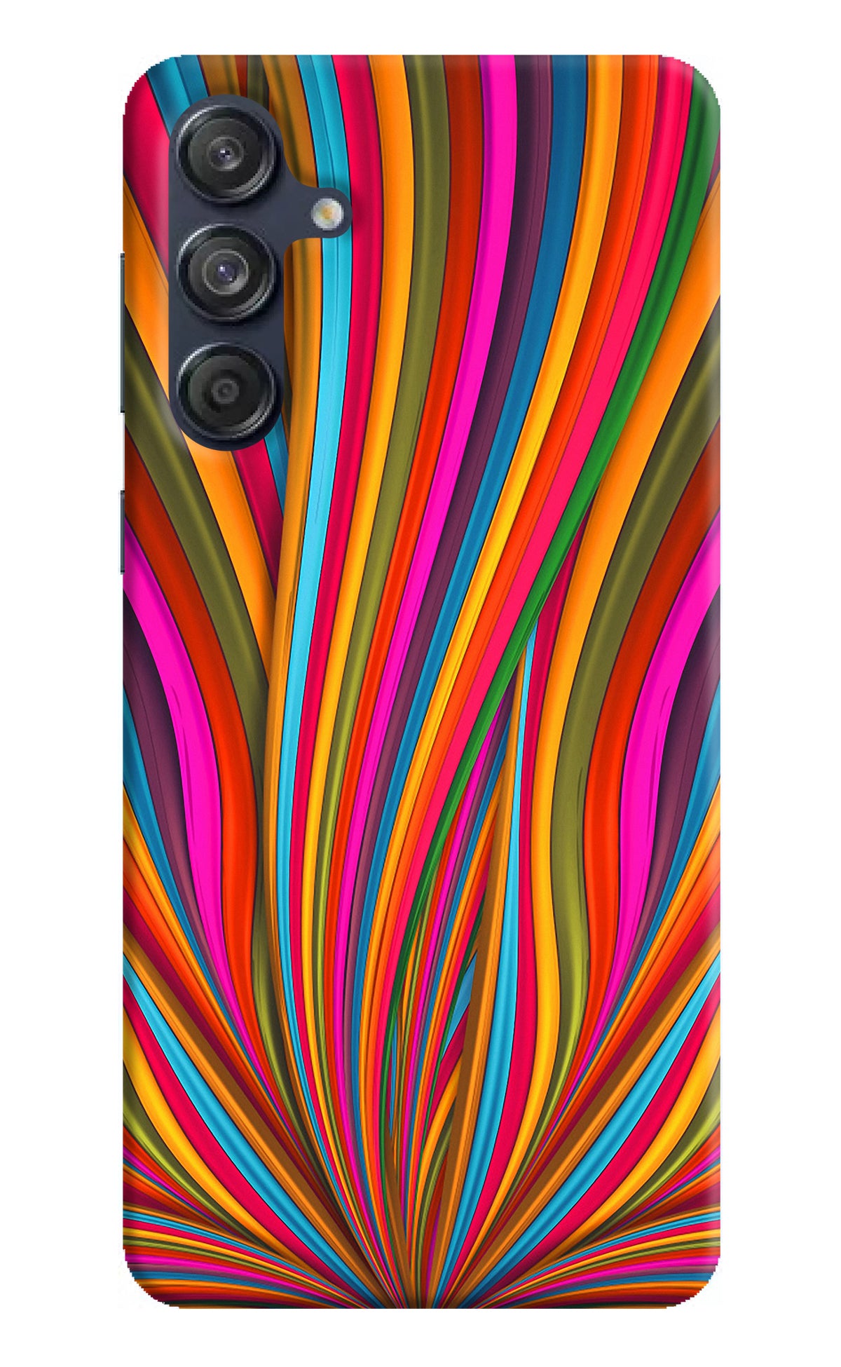 Trippy Wavy Samsung M55 5G Back Cover