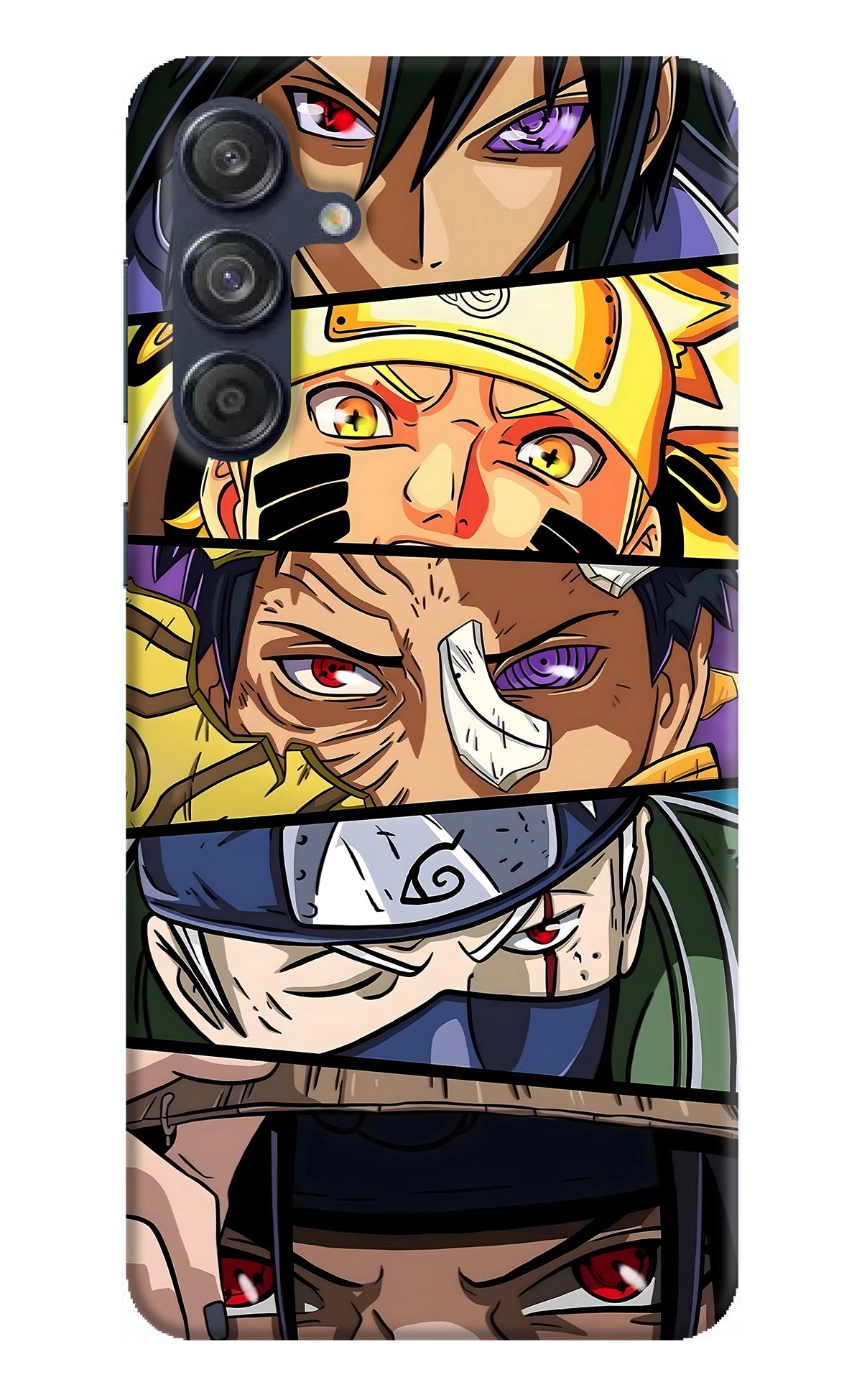 Naruto Character Samsung M55 5G Back Cover