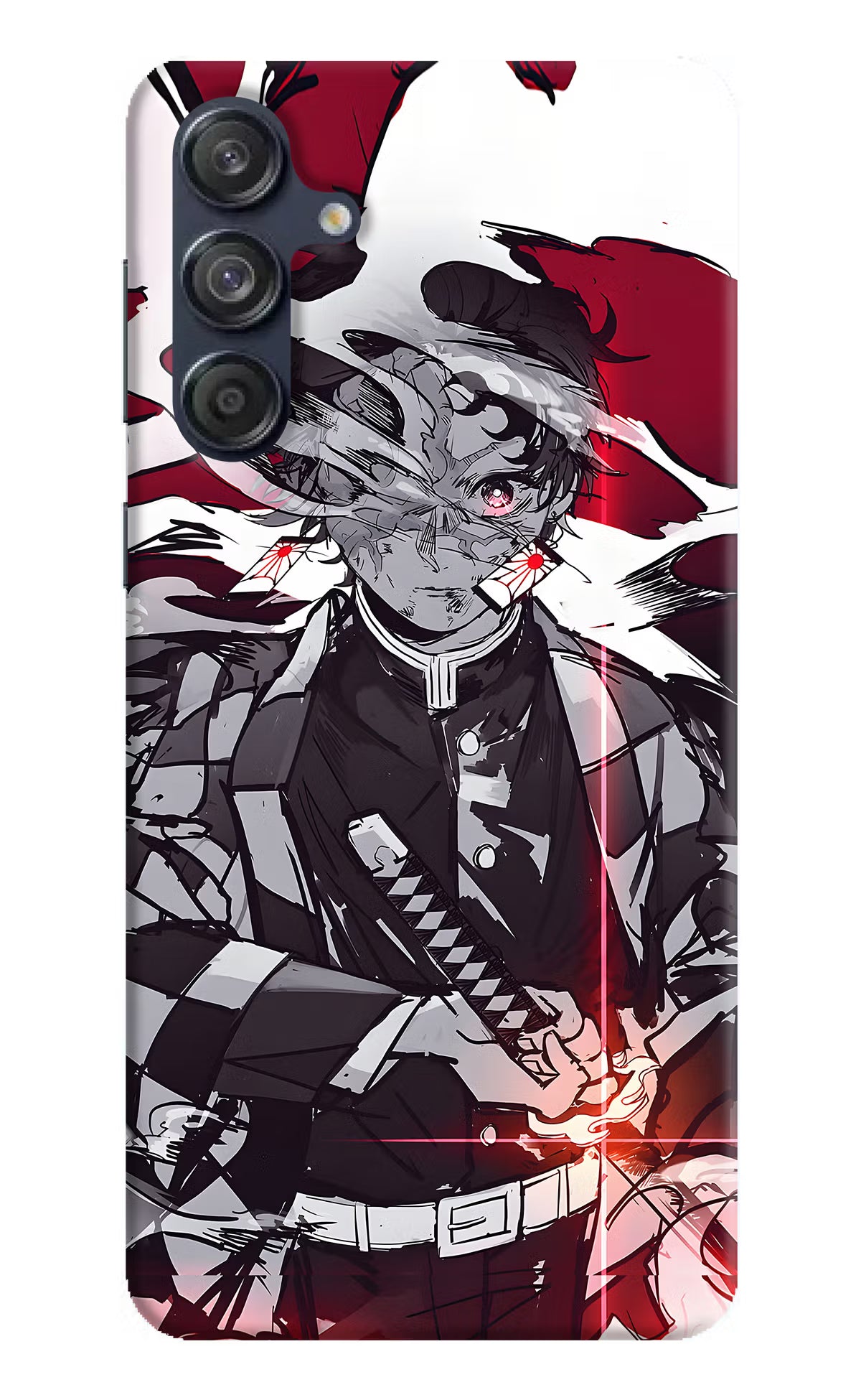 Demon Slayer Samsung M55 5G Hard Case Back Cover by Casekaro