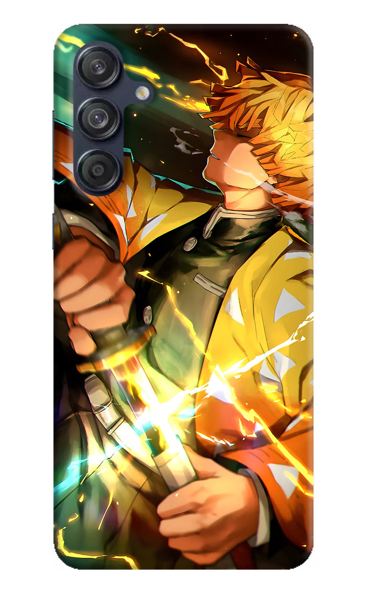 Demon Slayer Samsung M55 5G Hard Case Back Cover by Casekaro