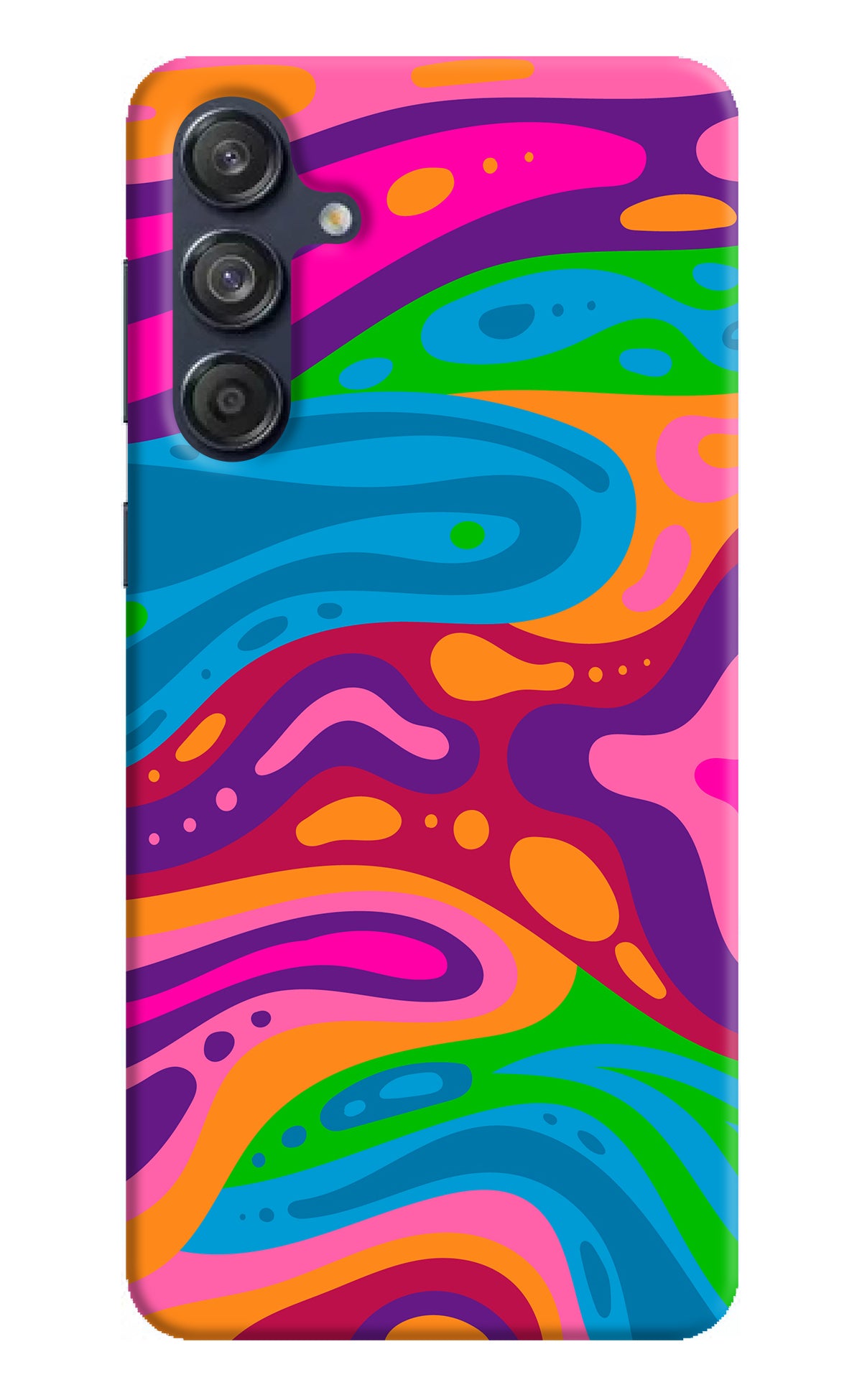 Trippy Pattern Samsung M55 5G Back Cover