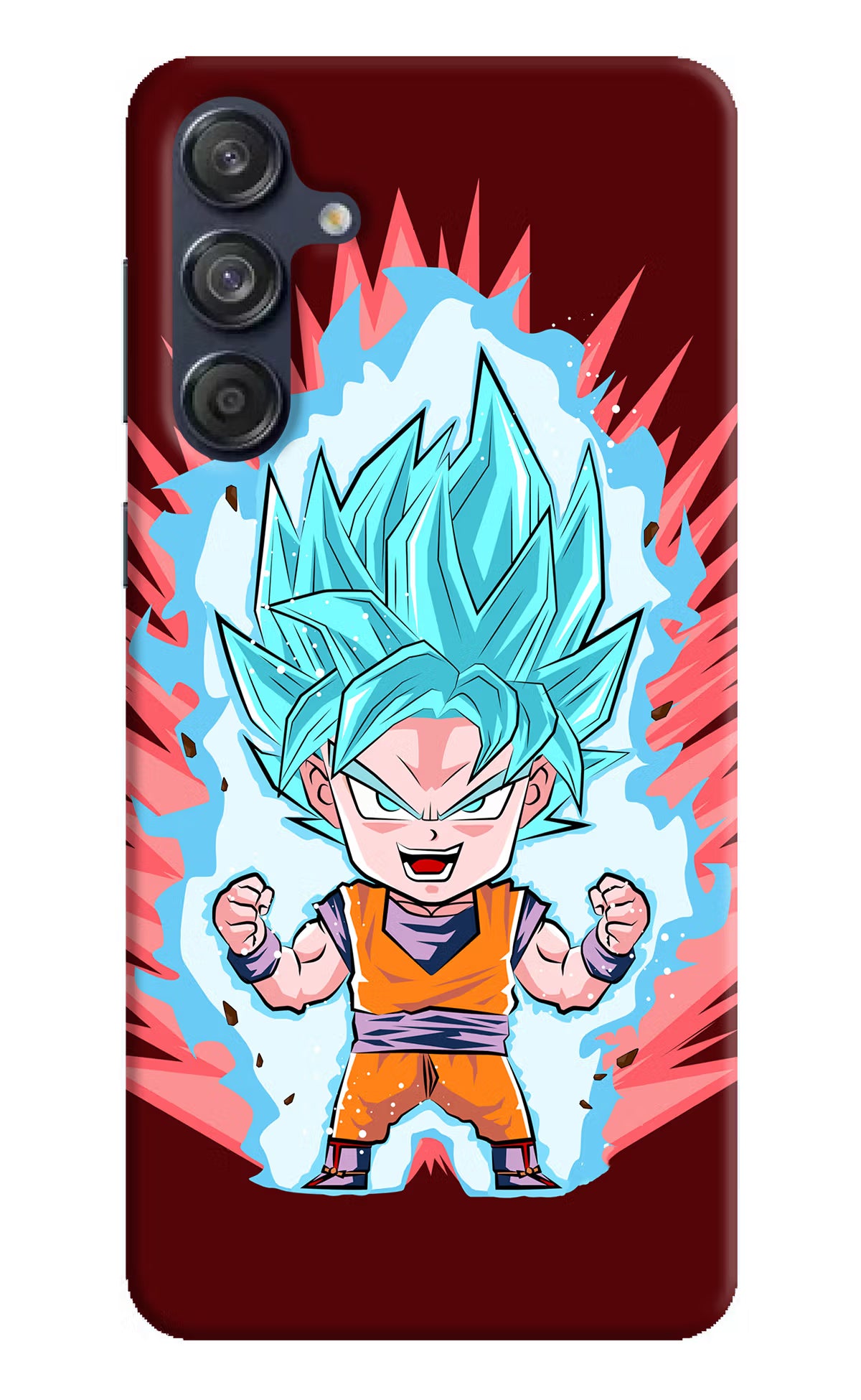 Goku Little Samsung M55 5G Hard Case Back Cover by Casekaro