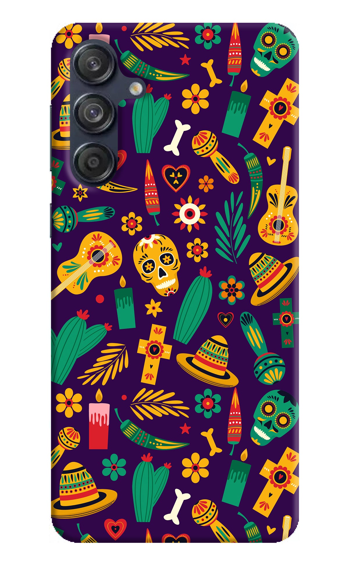 Mexican Artwork Samsung M55 5G Back Cover