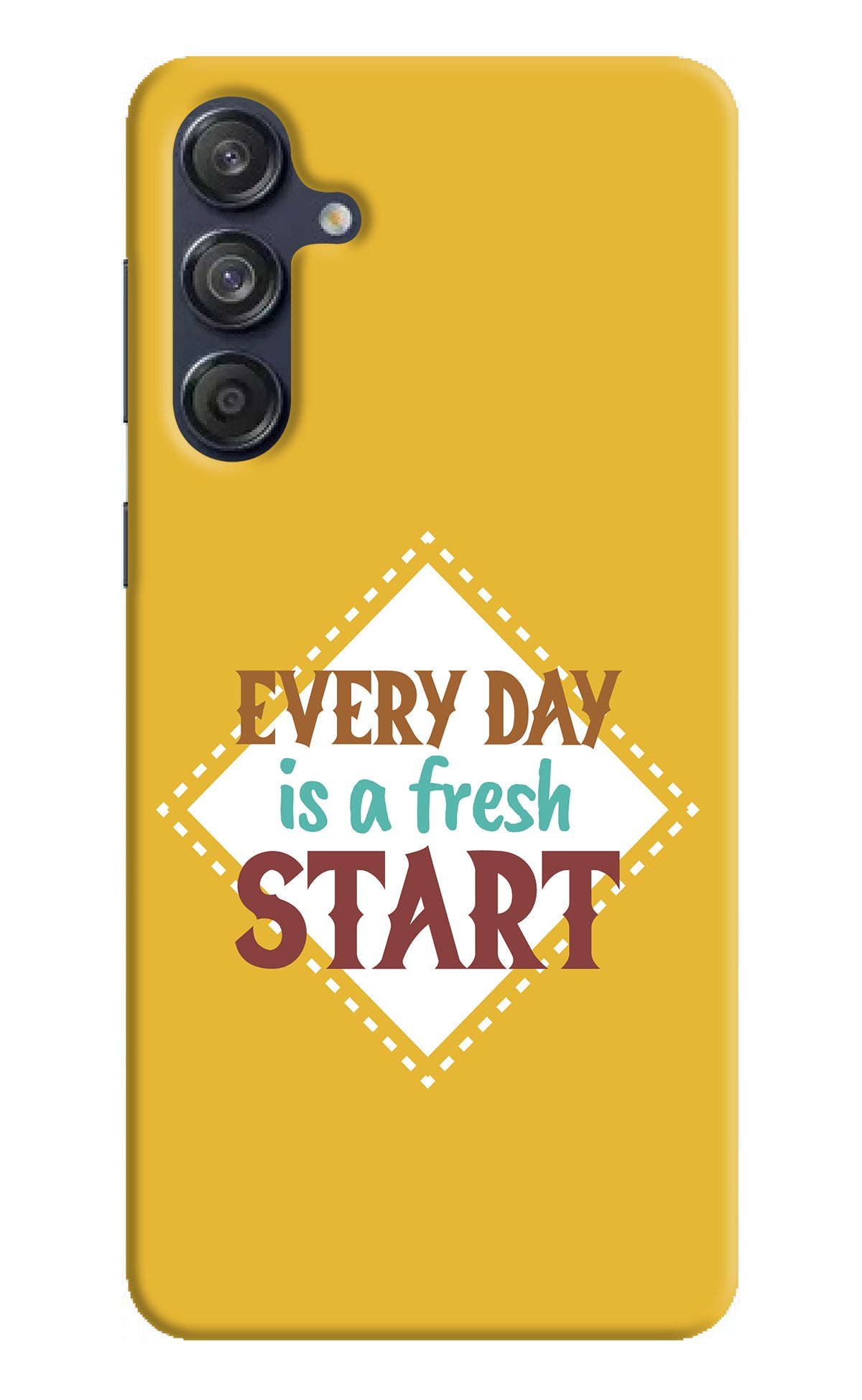 Every day is a Fresh Start Samsung M55 5G Back Cover