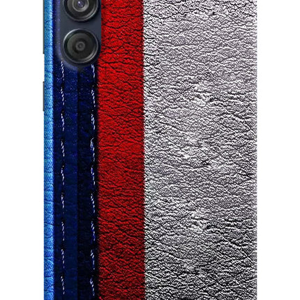 BMW Stripes Samsung M55 5G Hard Case Back Cover by Casekaro