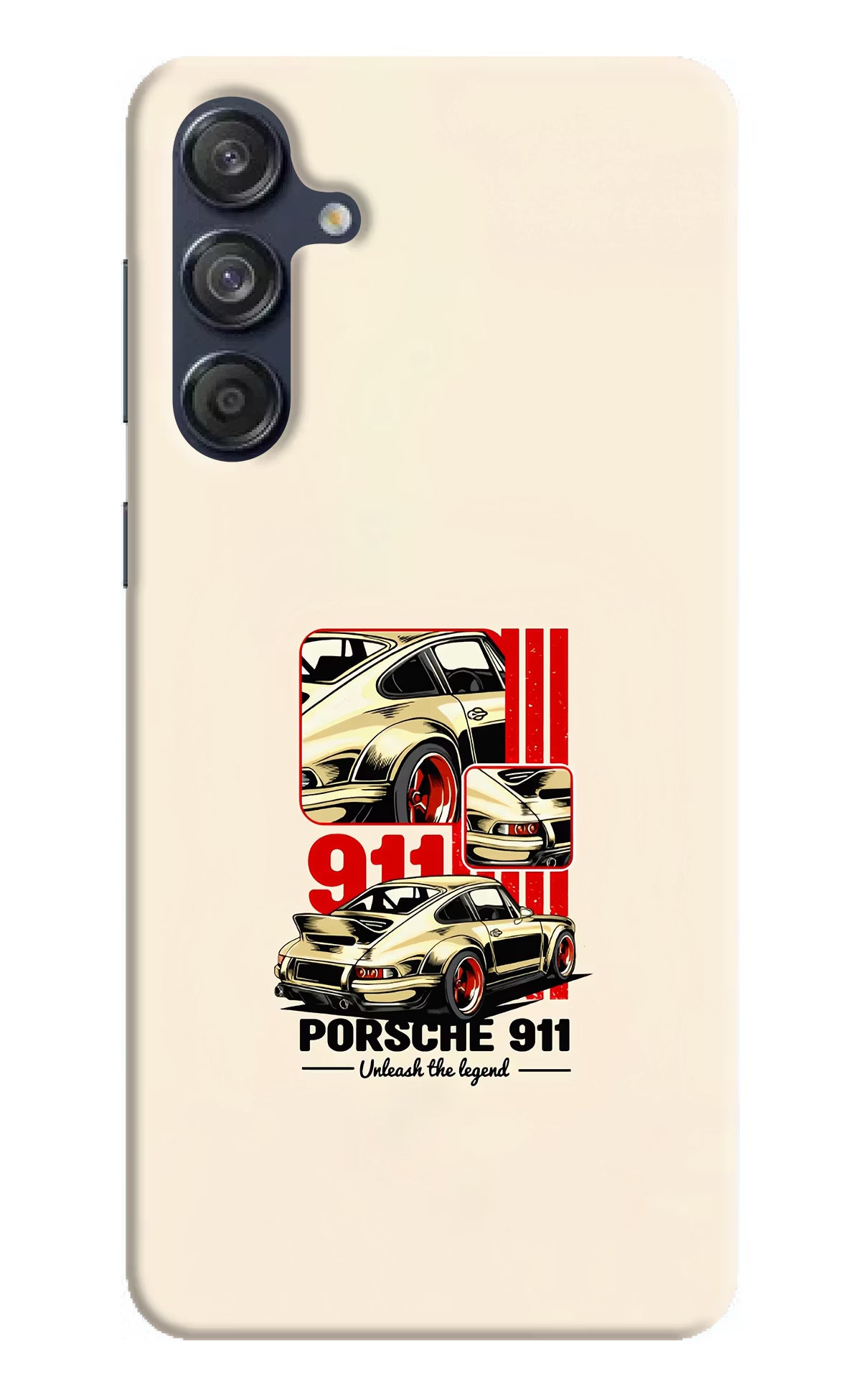 Classic Porsche 911 Samsung M55 5G Hard Case Back Cover by Casekaro