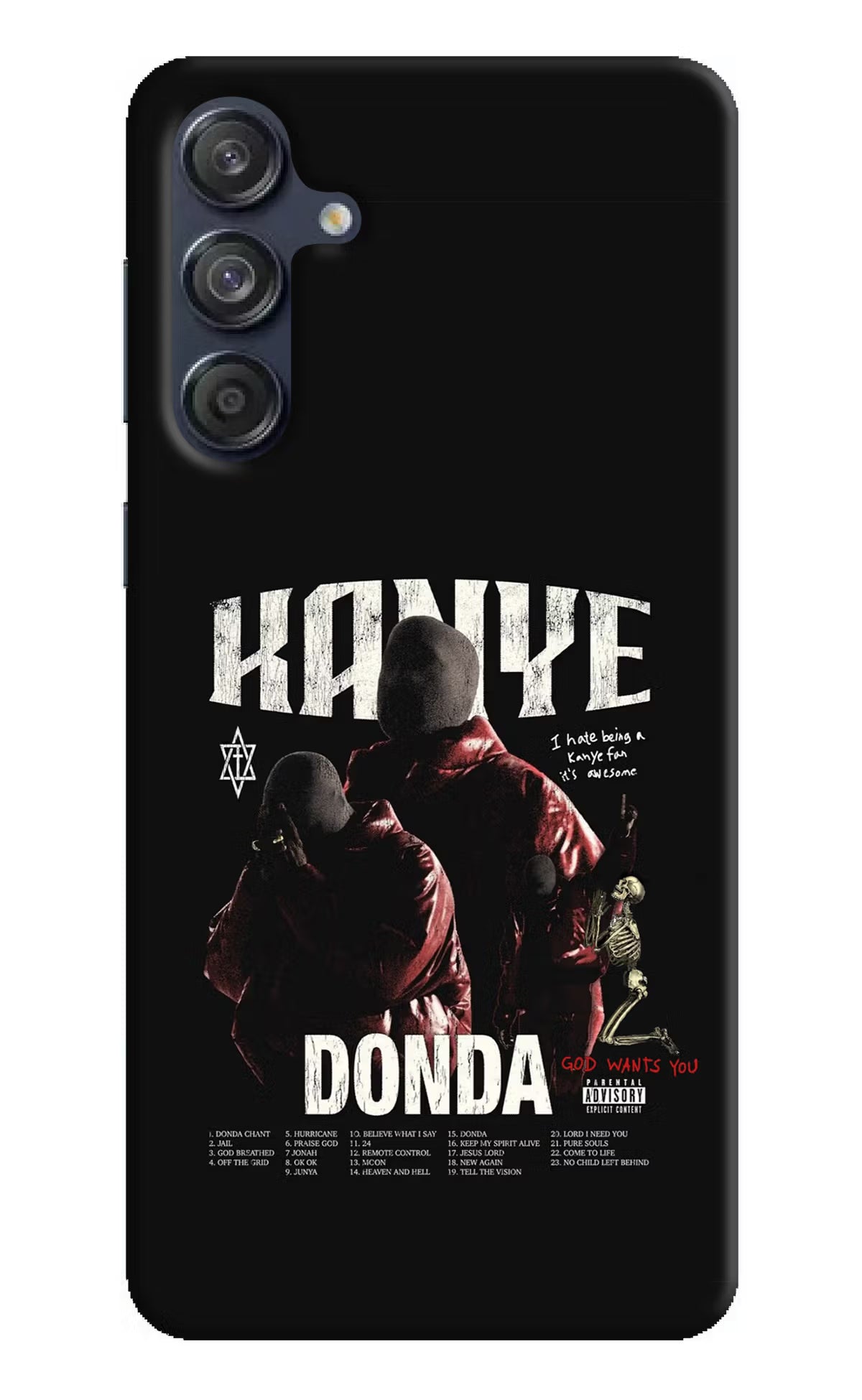 Donda Kanye West Samsung M55 5G Hard Case Back Cover by Casekaro