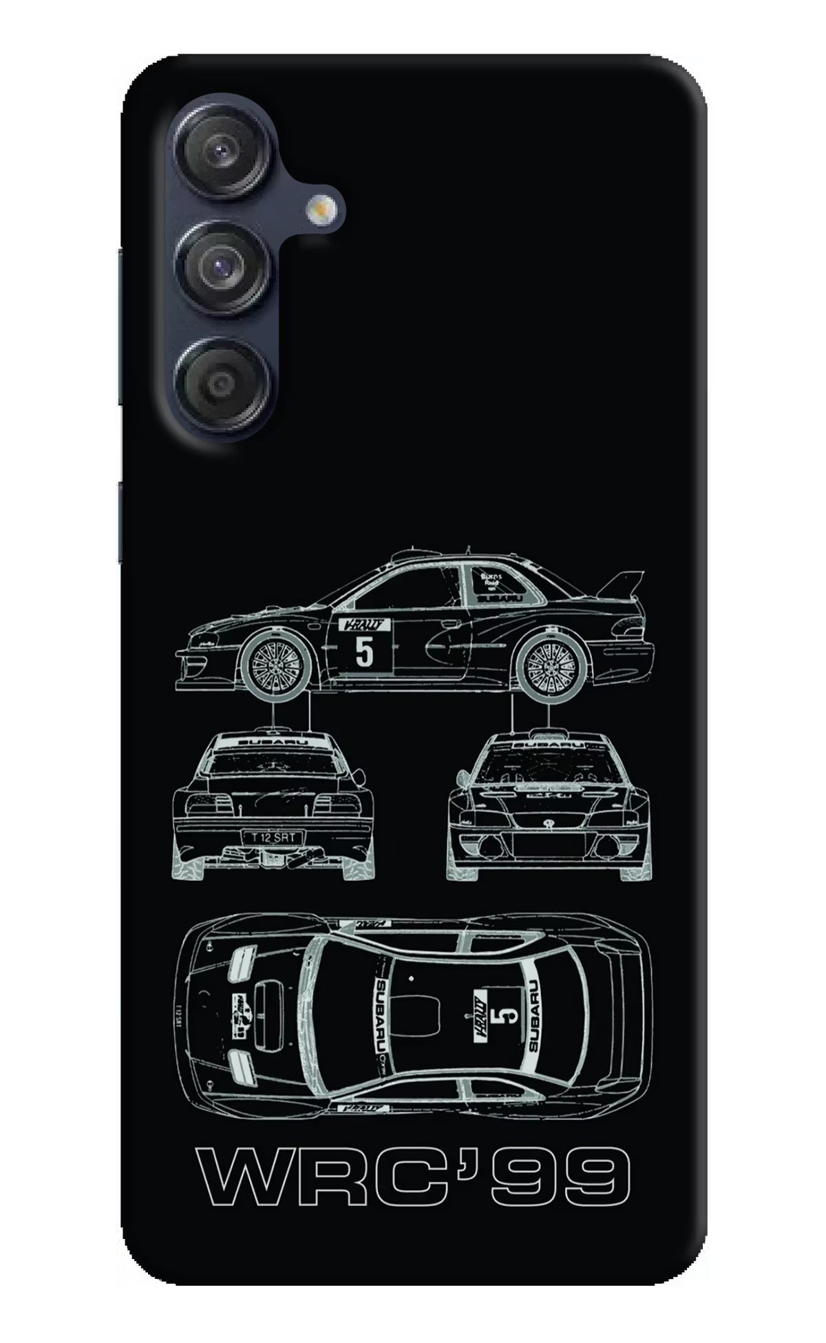 WRC'99 Samsung M55 5G Hard Case Back Cover by Casekaro