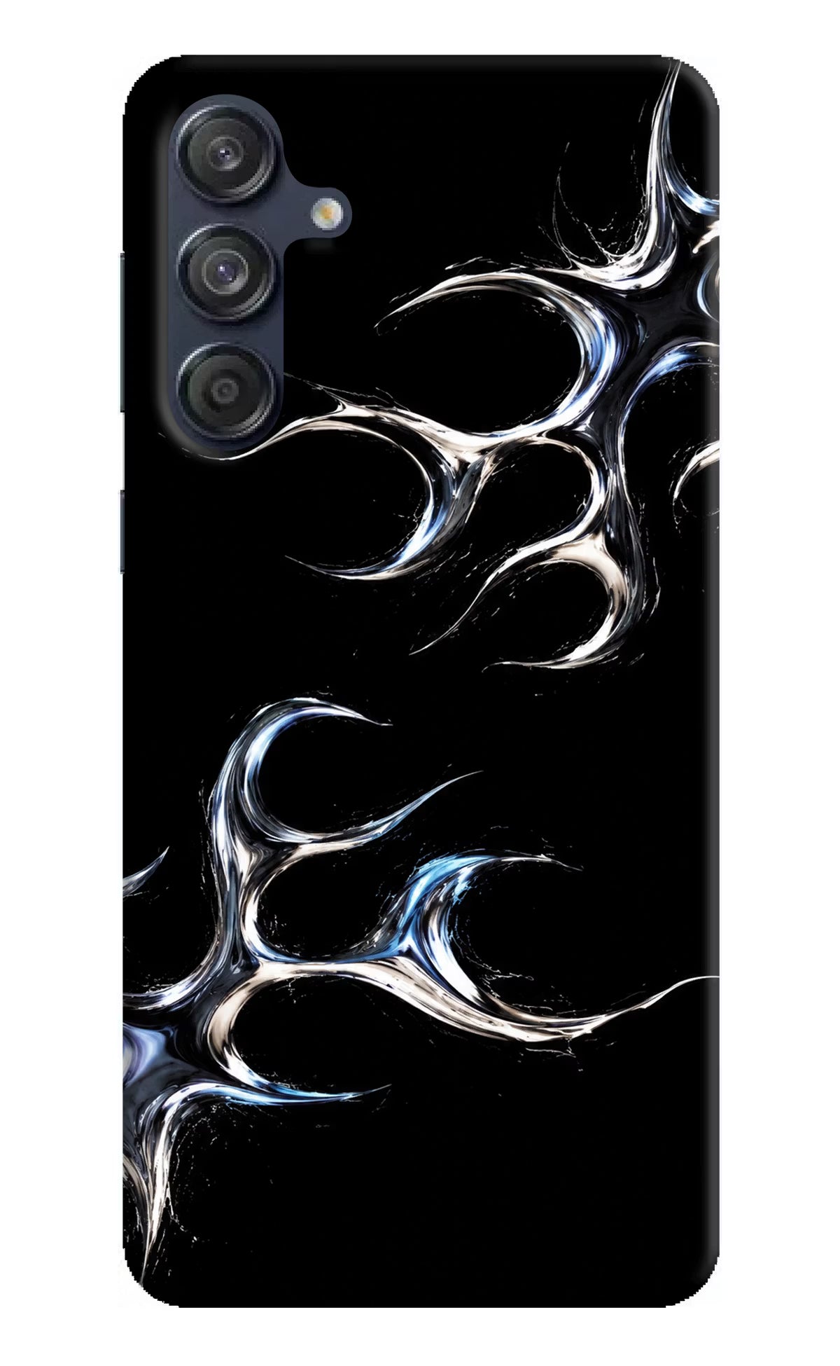 Chrome Tribal Samsung M55 5G Hard Case Back Cover by Casekaro