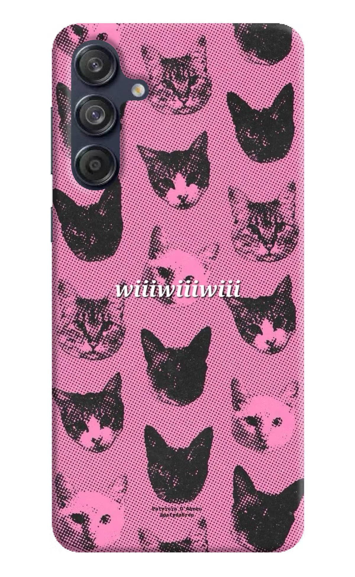 Pink Cats Samsung M55 5G Back Cover