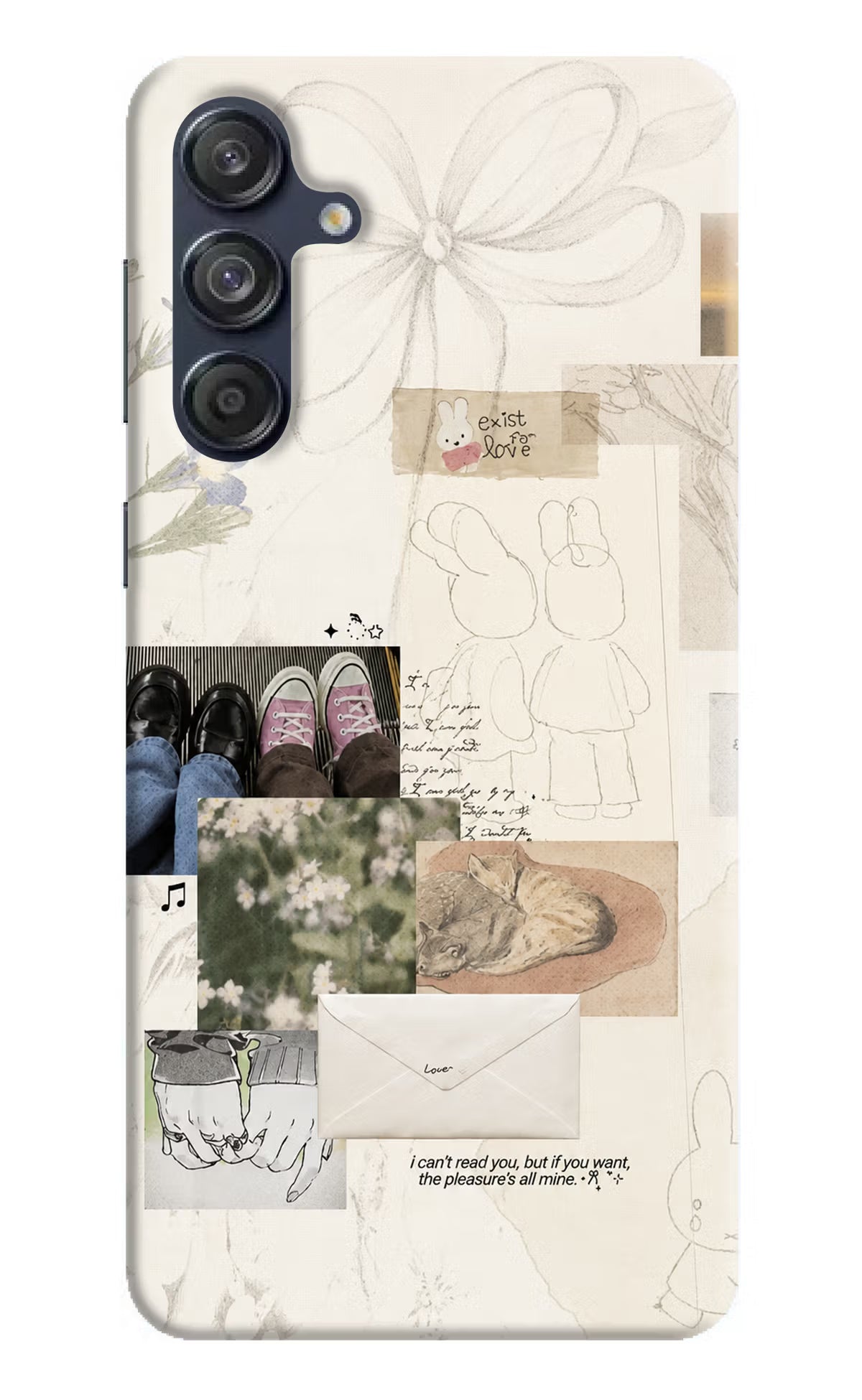 Soft Aesthetic Samsung M55 5G Back Cover