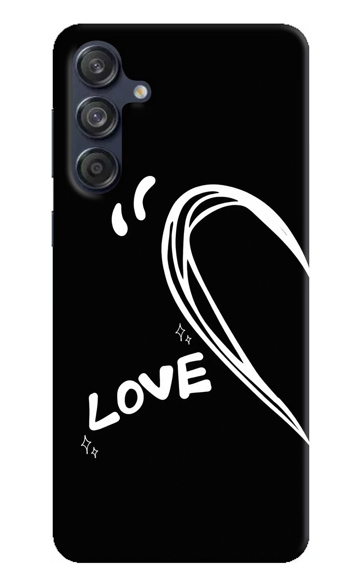 Love Line Samsung M55 5G Back Cover