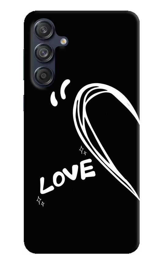 Love Line Samsung M55 5G Hard Case Back Cover by Casekaro