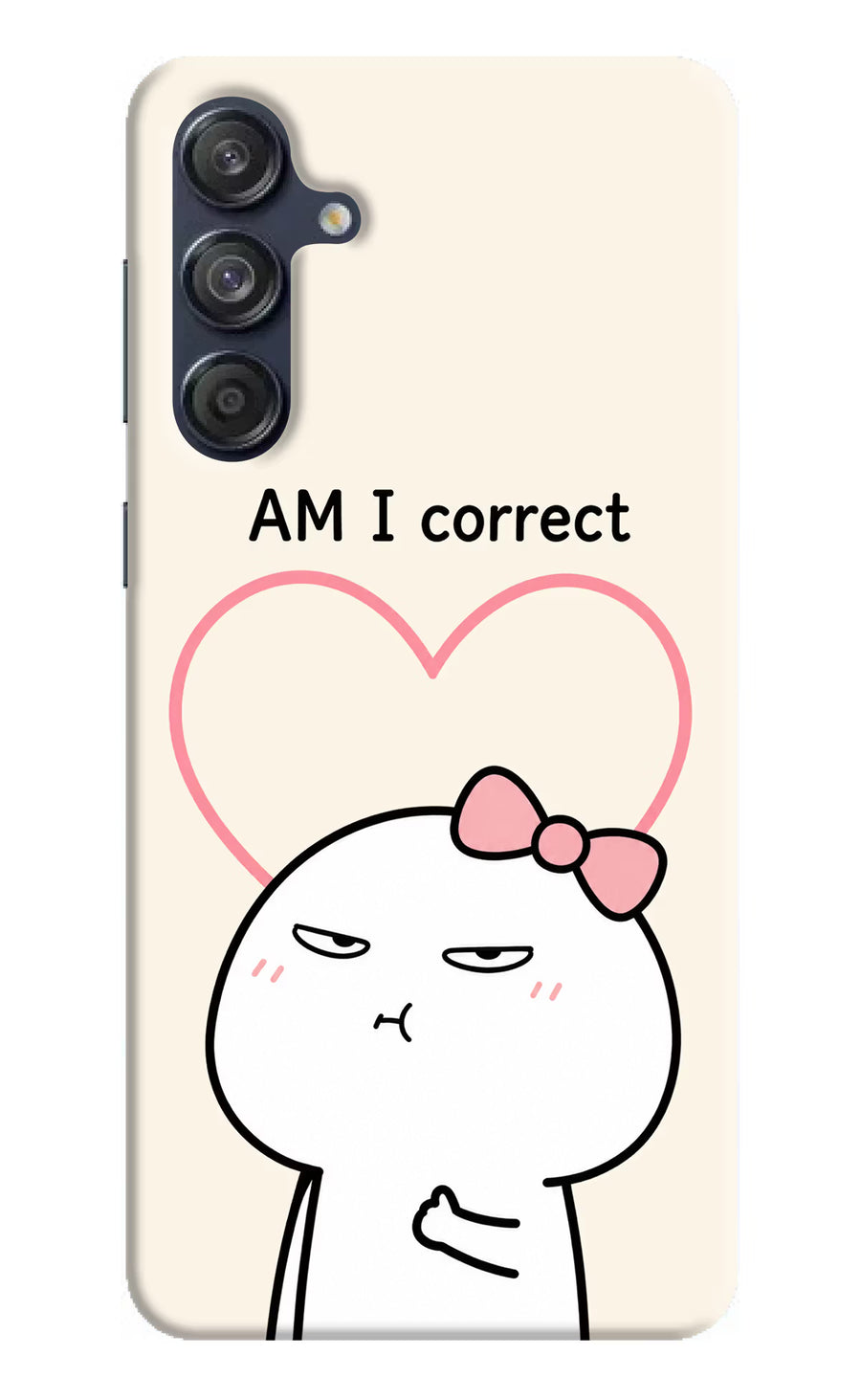 Always Right Samsung M55 5G Back Cover, Hard case