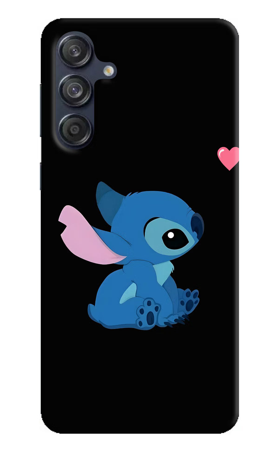Stitch Crush Samsung M55 5G Back Cover, Hard case