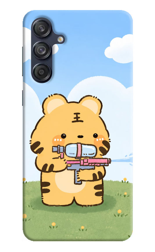 Tiger Treat Samsung M55 5G Hard Case Back Cover by Casekaro